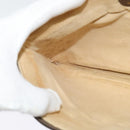 GUCCI GG Supreme Web Sherry Line Bag PVC Beige Gold 904 02 026 Auth ki5611-18