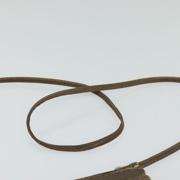 GUCCI GG Supreme Web Sherry Line Bag PVC Beige Gold 904 02 026 Auth ki5611