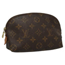 LOUIS VUITTON Monogram Pochette Cosmetic PM Cosmetic Pouch M47515 LV Auth ki5621-1