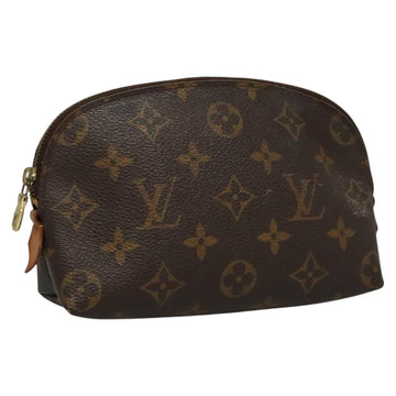 LOUIS VUITTON Monogram Pochette Cosmetic PM Cosmetic Pouch M47515 LV Auth ki5621