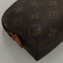 LOUIS VUITTON Monogram Pochette Cosmetic PM Cosmetic Pouch M47515 LV Auth ki5621-15