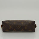 LOUIS VUITTON Monogram Pochette Cosmetic PM Cosmetic Pouch M47515 LV Auth ki5621-6