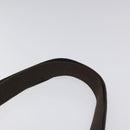 BURBERRY Nova Check Shoulder Bag Nylon Beige Silver Auth ki5644-8