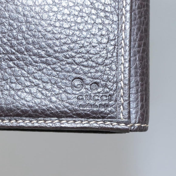 GUCCI GG Crystal Long Wallet Beige 231843 Auth ki5651V