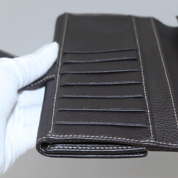 GUCCI GG Crystal Long Wallet Beige 231843 Auth ki5651V