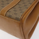 GUCCI Micro GG Supreme Hand Bag PVC Beige Gold 000 406 4857 Auth ki5660-15