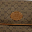 GUCCI Micro GG Supreme Hand Bag PVC Beige Gold 000 406 4857 Auth ki5660-17