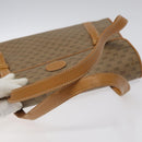 GUCCI Micro GG Supreme Hand Bag PVC Beige Gold 000 406 4857 Auth ki5660-7