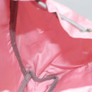 PRADA Rucksack Nylon Pink Silber Auth ki5661-26