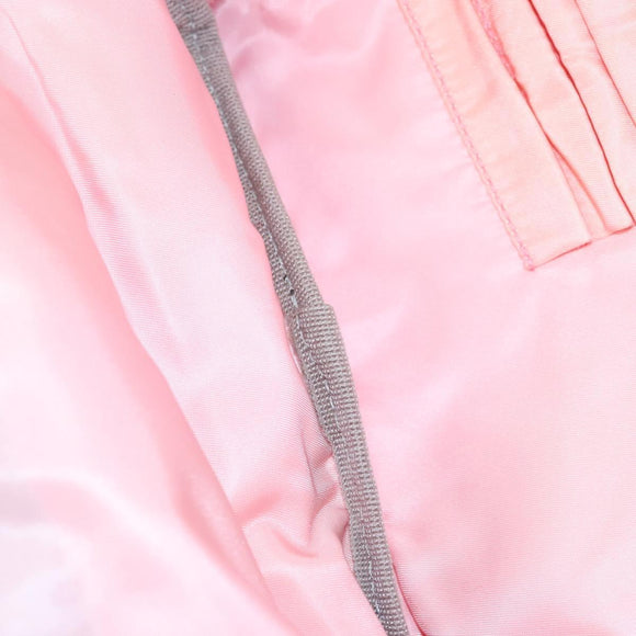 PRADA Backpack Nylon Pink Silver Auth ki5661