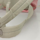 PRADA Backpack Nylon Pink Silver Auth ki5661-8