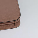 GUCCI Interlocking Chain Shoulder Bag Leather Pink Gold 510303 Auth ki5677-14