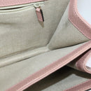 GUCCI Interlocking Chain Shoulder Bag Leather Pink Gold 510303 Auth ki5677-19