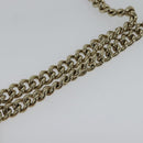 GUCCI Interlocking Chain Shoulder Bag Leather Pink Gold 510303 Auth ki5677-9