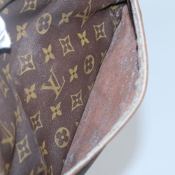 LOUIS VUITTON Monogram Compiegne 28 Clutch Bag M51845 LV Auth ki5684