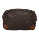 LOUIS VUITTON Monogram Compiegne 28 Clutch Bag M51845 LV Auth ki5684-2