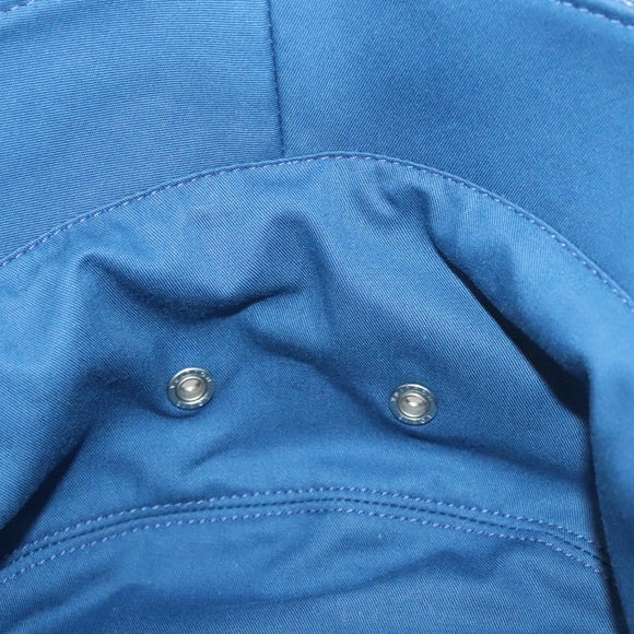 LOUIS VUITTON Monogram Denim Bucket Hat Blue M78772 LV Auth ki5688