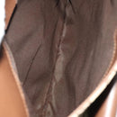 GUCCI GG Canvas Shoulder Bag Brown Silver 019 0489 Auth ki5690-17