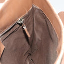 GUCCI GG Canvas Shoulder Bag Brown Silver 019 0489 Auth ki5690-18