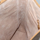 GUCCI Micro GG Supreme Tote Bag PVC Beige Gold 002 39 0173 Auth ki5697-20