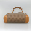 GUCCI Micro GG Supreme Tote Bag PVC Beige Gold 002 39 0173 Auth ki5697-9