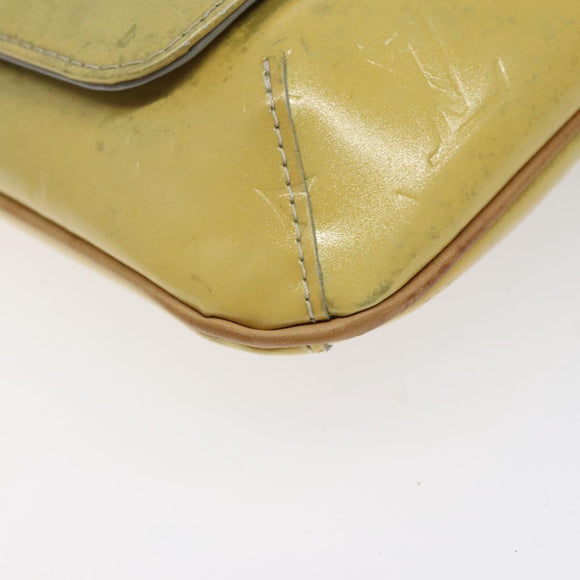 LOUIS VUITTON Monogram Vernis Thompson Street Bag Gris M91008 LV Auth ki5708