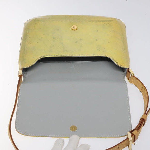 LOUIS VUITTON Monogram Vernis Thompson Street Bag Gris M91008 LV Auth ki5708