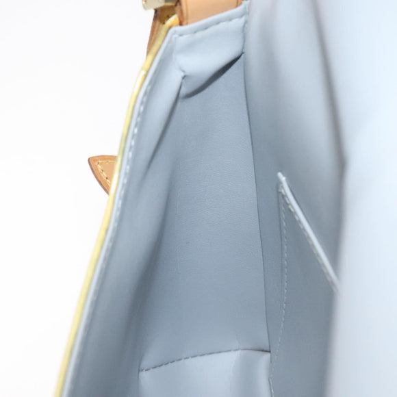 LOUIS VUITTON Monogram Vernis Thompson Street Bag Gris M91008 LV Auth ki5708