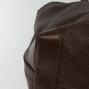 GUCCI Diamante Tote Bag PVC Gold Brown 247209 Auth ki5709-9