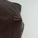 GUCCI Diamante Tote Bag PVC Gold Brown 247209 Auth ki5709-14