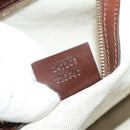 GUCCI Diamante Tote Bag PVC Gold Brown 247209 Auth ki5709-12