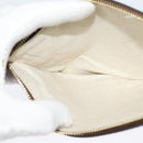 GUCCI Diamante Tote Bag PVC Gold Brown 247209 Auth ki5709-24