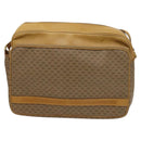 GUCCI Micro GG Supreme Shoulder Bag PVC Beige Gold 02 37 5442 Auth ki5727-2