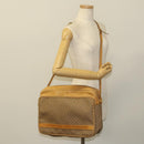 GUCCI Micro GG Supreme Shoulder Bag PVC Beige Gold 02 37 5442 Auth ki5727-21