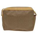 GUCCI Micro GG Supreme Shoulder Bag PVC Beige Gold 02 37 5442 Auth ki5727-3