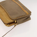 GUCCI Micro GG Supreme Shoulder Bag PVC Beige Gold 02 37 5442 Auth ki5727-4