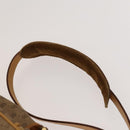 GUCCI Micro GG Supreme Shoulder Bag PVC Beige Gold 02 37 5442 Auth ki5727-8