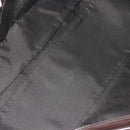 GUCCI GG Supreme Boston Bag PVC Brown Silver 108793 Auth ki5734-16