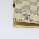LOUIS VUITTON Damier Azur Agenda PM Day Planner Cover R20706 LV Auth ki5735-16