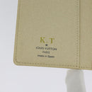 LOUIS VUITTON Damier Azur Agenda PM Day Planner Cover R20706 LV Auth ki5735-8