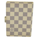 LOUIS VUITTON Damier Azur Agenda PM Day Planner Cover R20706 LV Auth ki5735-2