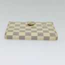 LOUIS VUITTON Damier Azur Agenda PM Day Planner Cover R20706 LV Auth ki5735-4