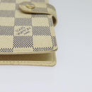 LOUIS VUITTON Damier Azur Agenda PM Day Planner Cover R20706 LV Auth ki5735-15