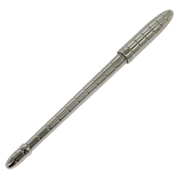 LOUIS VUITTON Styro Agenda Ballpoint Pen metal Silver LV Auth ki5736