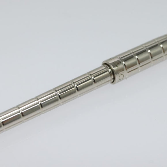 LOUIS VUITTON Styro Agenda Ballpoint Pen metal Silver LV Auth ki5736