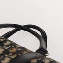 Christian Dior Trotter Canvas Mini Boston Bag Navy Silver Auth ki5738-8