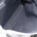 GUCCI GG Canvas Shoulder Bag Silver 145857 Auth ki5740-11