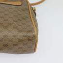GUCCI Micro GG Supreme Shoulder Bag PVC Beige Gold 007 58 0014 Auth ki5741-14