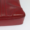 LOUIS VUITTON Epi Vivienne MM Business Bag Red M5912E LV Auth ki5742-9