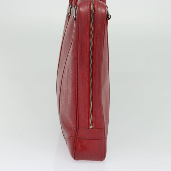 LOUIS VUITTON Epi Vivienne MM Business Bag Red M5912E LV Auth ki5742